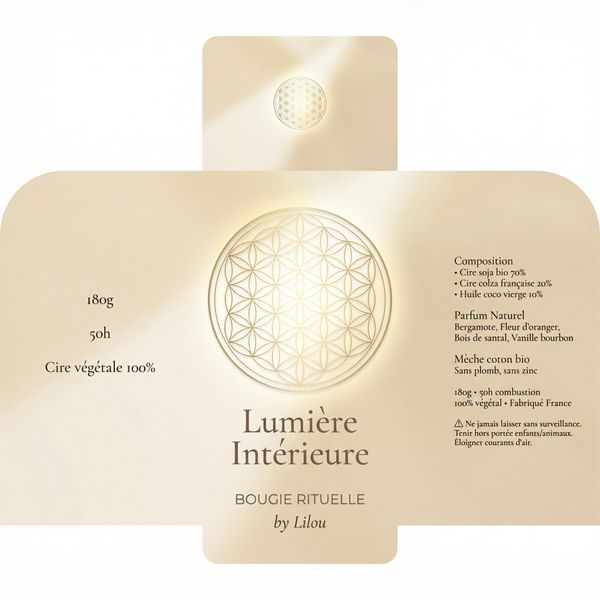 Gabarit packaging Lumière Intérieure